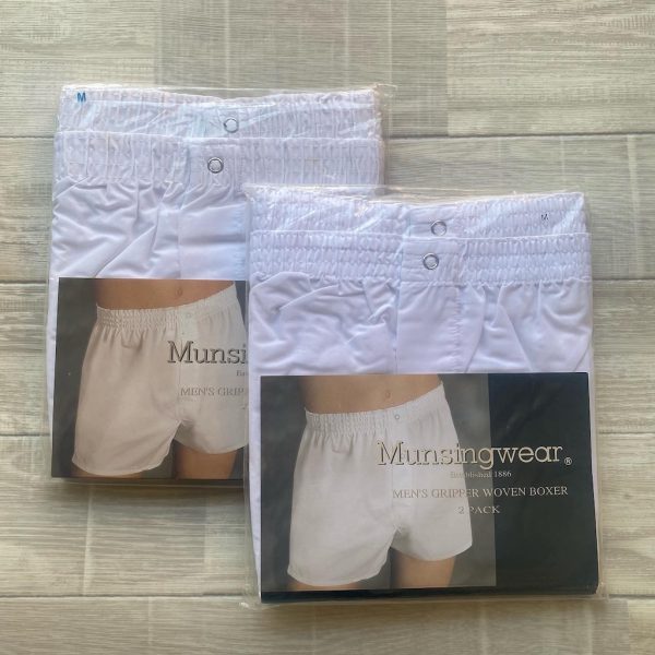 munsingwear woven boxer トランクス 2p